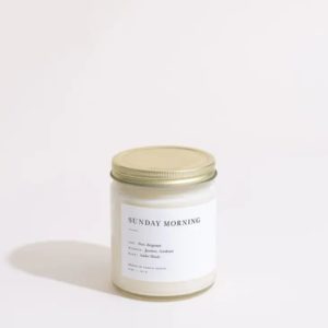 Brooklyn Candle Studio Sunday Morning Minimalist Candle