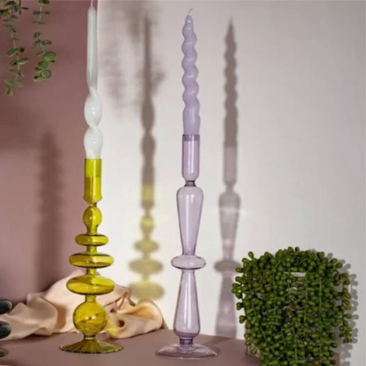 Spiral Taper Candles