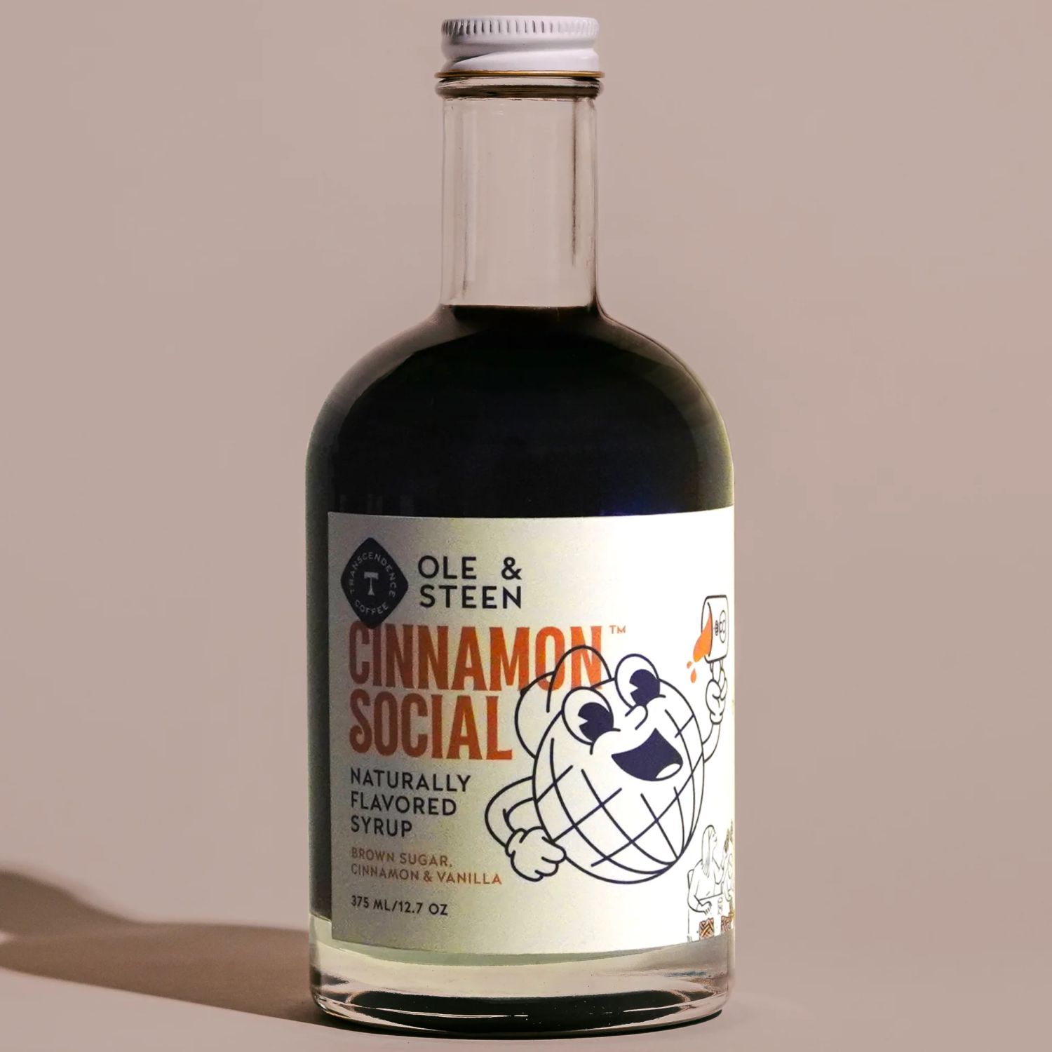 Transcendence Coffee Cinnamon Social™ Syrup: Ole & Steen X